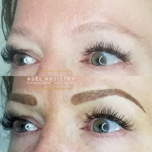 Eyebrow Tattoo result by Asel Artistry in Perth Amboy, NJ