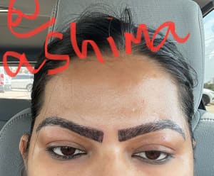 Eyebrow Tattoo result by Ashima's Salon in Plano, TX