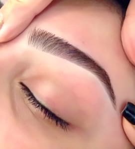 Eyebrow Tattoo result by Ashima's Salon in Plano, TX