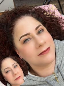 Eyebrow Tattoo result by Ashley Brows and Beauty in El Cerrito, CA