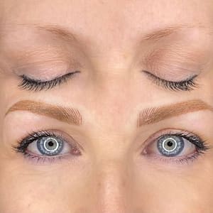 Eyebrow Tattoo result by Ashley Brows in Brighton, MI