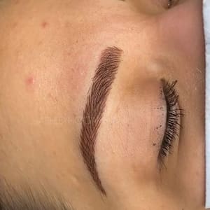 Eyebrow Tattoo result by Ashley Hogan Ink in San Diego, CA