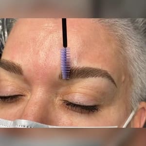 Eyebrow Tattoo result by Ashley Hogan Ink in San Diego, CA