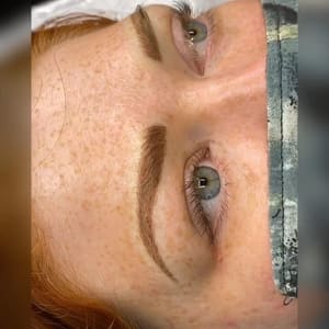 Eyebrow Tattoo result by Ashley Hogan Ink in San Diego, CA