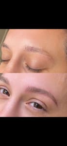Eyebrow Tattoo result by Ashley M Microblading in Fresno, CA