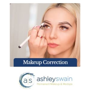 Eyebrow Tattoo result by Ashley Swain Permanent Makeup Center, Boca Raton in Boca Raton, FL