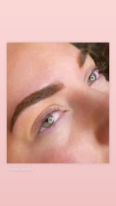 Eyebrow Tattoo result by Ashli Artistry in Saratoga Springs, UT