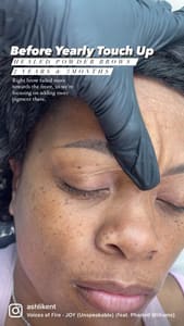 Eyebrow Tattoo result by Ashli K Beauty in Mansfield, TX