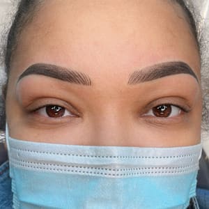 Eyebrow Tattoo result by Ashli K Beauty in Mansfield, TX