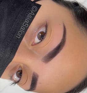 Eyebrow Tattoo result by Asia Salon in Encino, CA