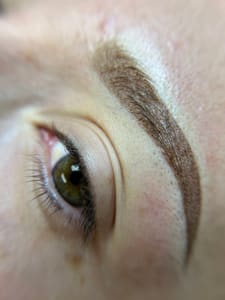 Eyebrow Tattoo result by ASM Aesthetics in Fayetteville, NC