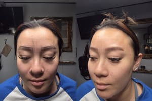 Eyebrow Tattoo result by At Face Value in Long Beach, CA