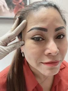 Eyebrow Tattoo result by AT Microblading Plus in Houston, TX