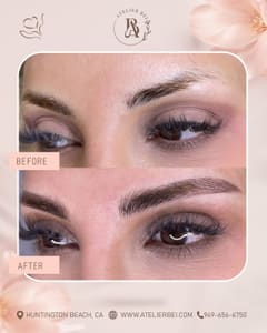 Eyebrow Tattoo result by Atelier Bei Permanent Makeup in Huntington Beach, CA