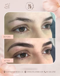 Eyebrow Tattoo result by Atelier Bei Permanent Makeup in Huntington Beach, CA