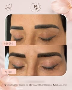 Eyebrow Tattoo result by Atelier Bei Permanent Makeup in Huntington Beach, CA