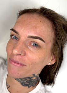 Eyebrow Tattoo result by Atelier Stefanela in Phoenix, AZ
