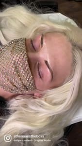Eyebrow Tattoo result by Athena Aesthetics in Ontario, CA