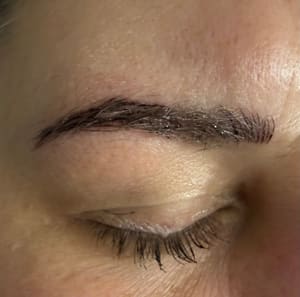 Eyebrow Tattoo result by Athena Beauty Bar Il in Frisco, TX
