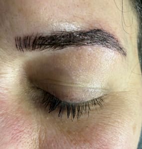 Eyebrow Tattoo result by Athena Beauty Bar Il in Frisco, TX