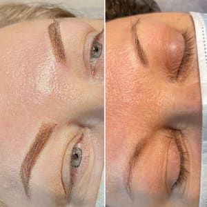 Eyebrow Tattoo result by Athena's Loft in Sterling, VA