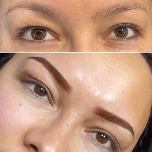 Eyebrow Tattoo result by Athena's Loft in Sterling, VA
