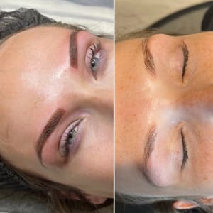 Eyebrow Tattoo result by Athena's Loft in Sterling, VA