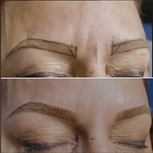 Eyebrow Tattoo result by Athena's Loft in Sterling, VA