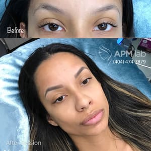 Eyebrow Tattoo result by Atlanta Permanent Makeup Lab in Atlanta, GA
