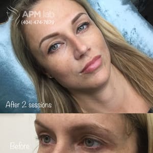 Eyebrow Tattoo result by Atlanta Permanent Makeup Lab in Atlanta, GA