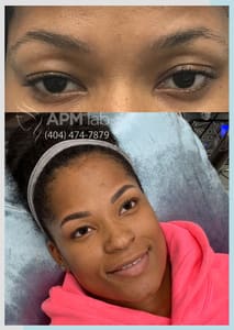 Eyebrow Tattoo result by Atlanta Permanent Makeup Lab in Atlanta, GA