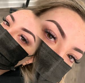 Eyebrow Tattoo result by Atlas Studio in Schaumburg, IL