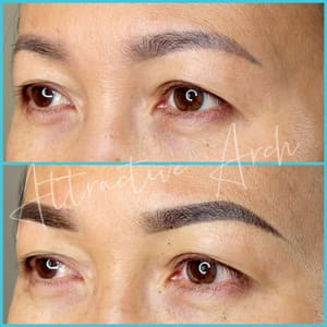 Eyebrow Tattoo result by Attractive Arch in Menifee, CA