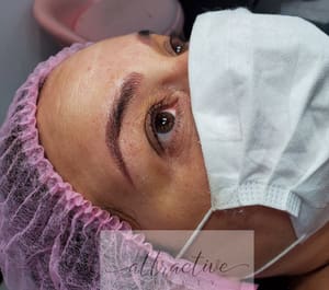 Eyebrow Tattoo result by Attractive Beauty & Brows Co in Emmaus, PA