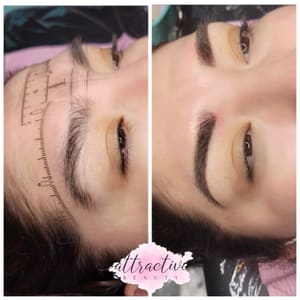 Eyebrow Tattoo result by Attractive Beauty & Brows Co in Emmaus, PA