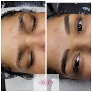 Eyebrow Tattoo result by Attractive Beauty & Brows Co in Emmaus, PA