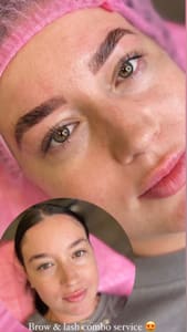 Eyebrow Tattoo result by Atx Beauty Empire LLC in Austin, TX