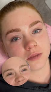 Eyebrow Tattoo result by Atx Beauty Empire LLC in Austin, TX