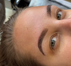 Eyebrow Tattoo result by Au Fait Lash in Alexandria, VA