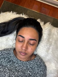 Eyebrow Tattoo result by Aum Artistry in Valley Stream, NY