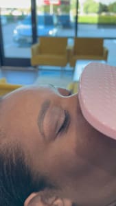 Eyebrow Tattoo result by Aura Beauty Brow, Salon & Spa in Arlington, TX