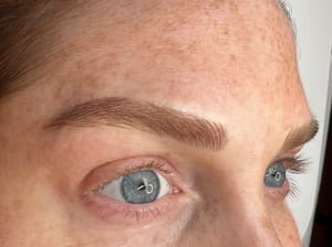 Eyebrow Tattoo result by Aura Collective in Costa Mesa, CA