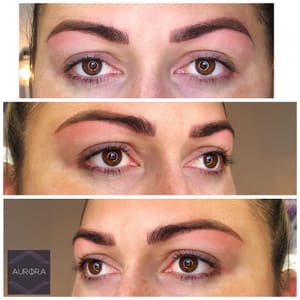 Eyebrow Tattoo result by Aurora Divine in St Cloud, FL