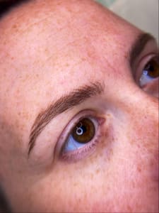 Eyebrow Tattoo result by Austin Cosmetic Tattoos at Potion in Austin, TX