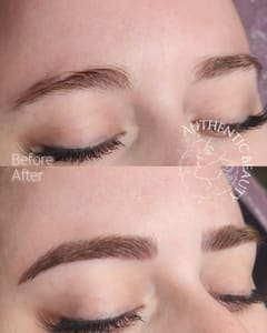 Eyebrow Tattoo result by Authentic Beauty LLC in Islip, NY