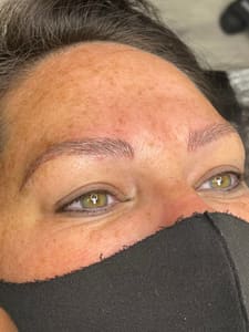 Eyebrow Tattoo result by Autumn Blossoms Aesthetics in New Port Richey, FL