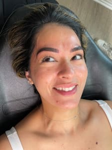 Eyebrow Tattoo result by Ava Jade Esthetics in Flower Mound, TX