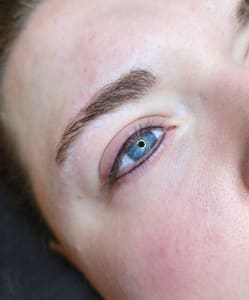 Eyebrow Tattoo result by Avandra Spa in Dubuque, IA