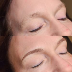 Eyebrow Tattoo result by Avandra Spa in Dubuque, IA
