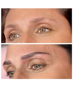 Eyebrow Tattoo result by Avani Aesthetics in Durham, NC